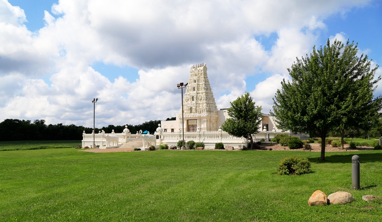 Hindu Temple & Cultural Center of IOWA. Photo By Raj H.